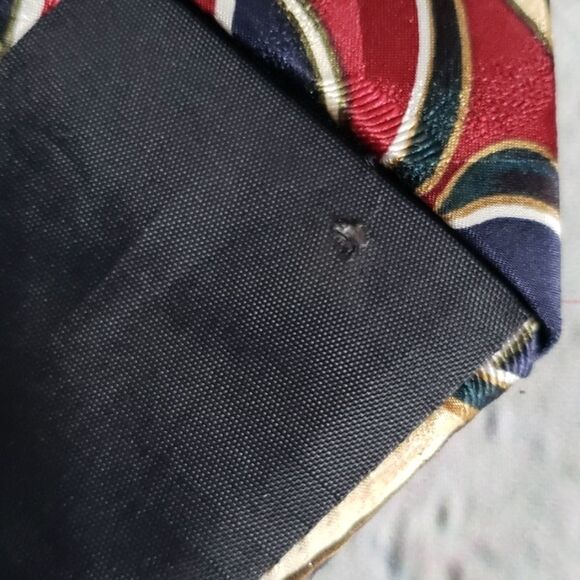 Vintage Bill Blass Designer Geometric Neck Tie - Picture 3 of 7